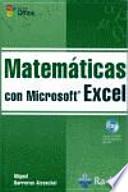 libro Matemáticas Con Microsoft Excel